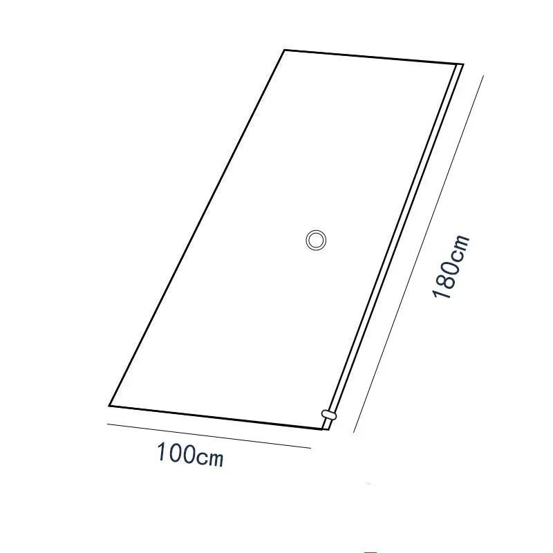 Cor: 180x100cm-branco