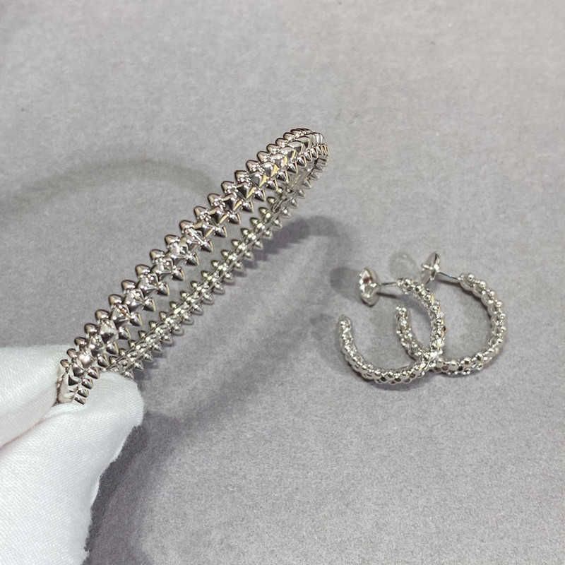 Bracelet tête de balle en platine