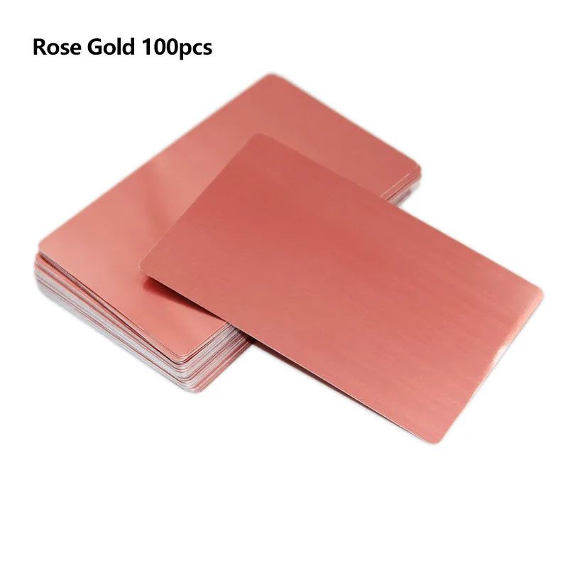 Couleur: Rose Gold 100pcs