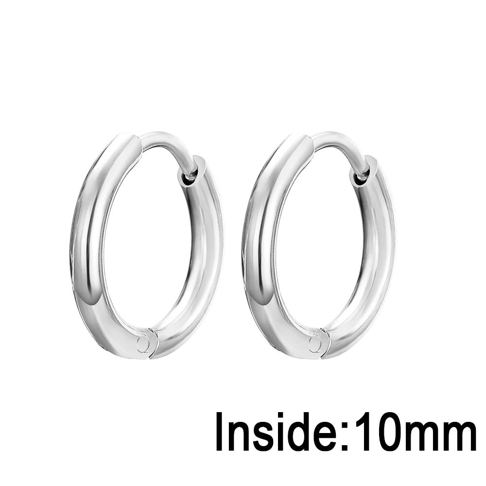 Metal Color:Silver 10mm