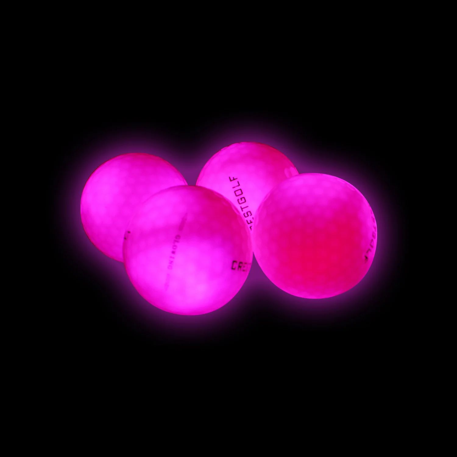 Color:pink golf balls