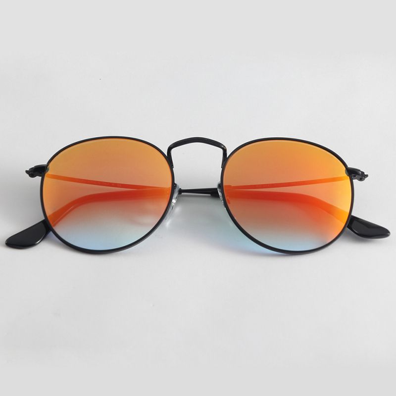 Black-gradient orange mirror