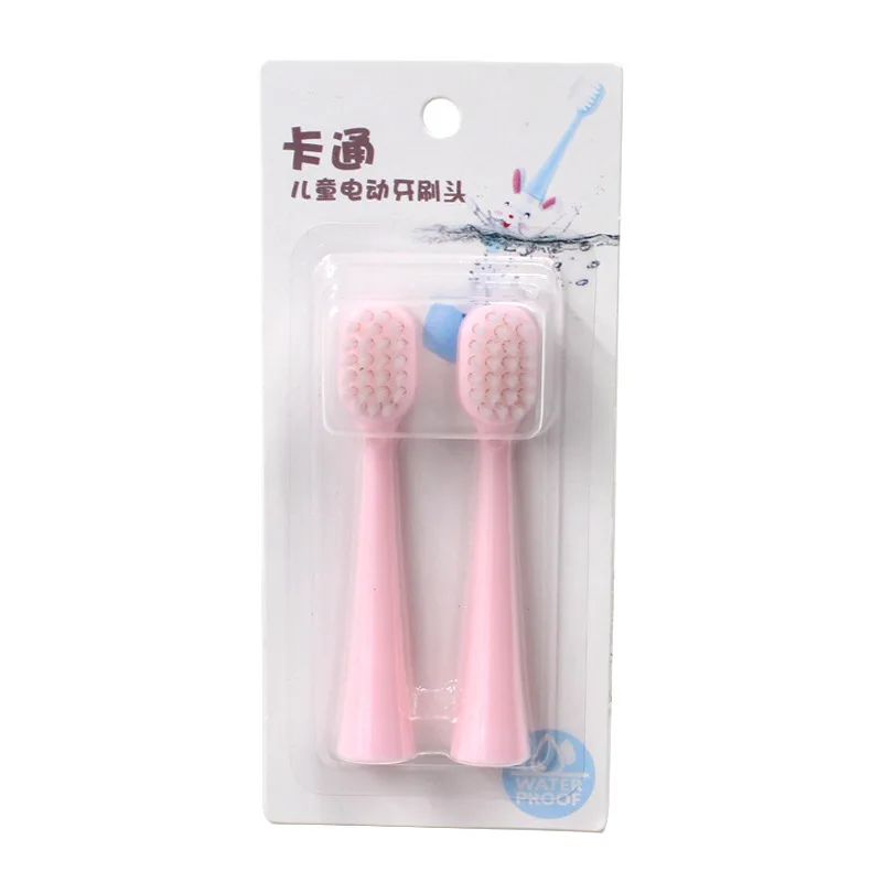 Couleur: 2pcs Pink Brush Head