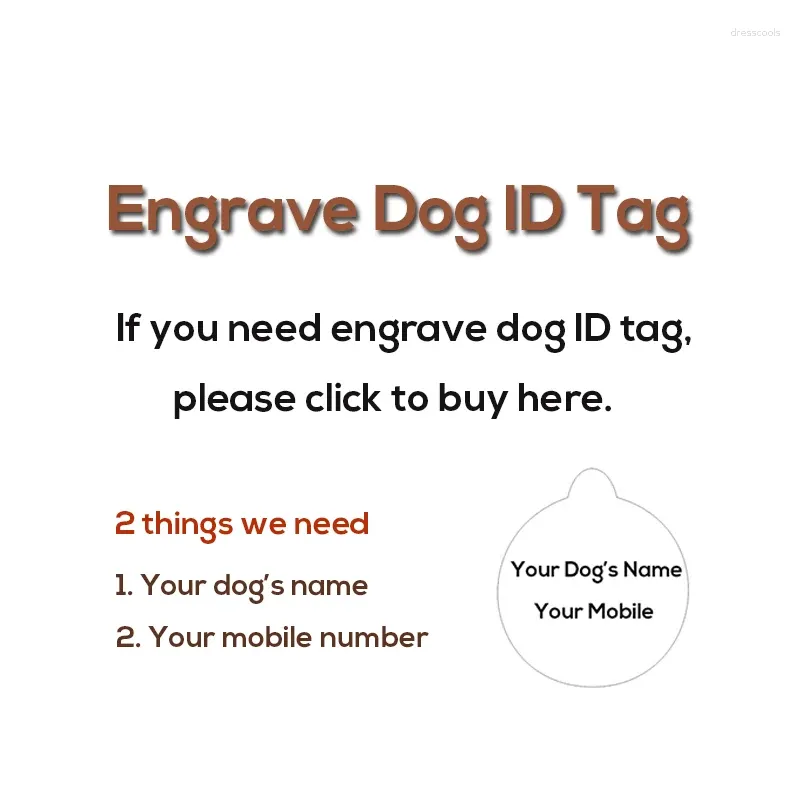 Engrave Dog Tag