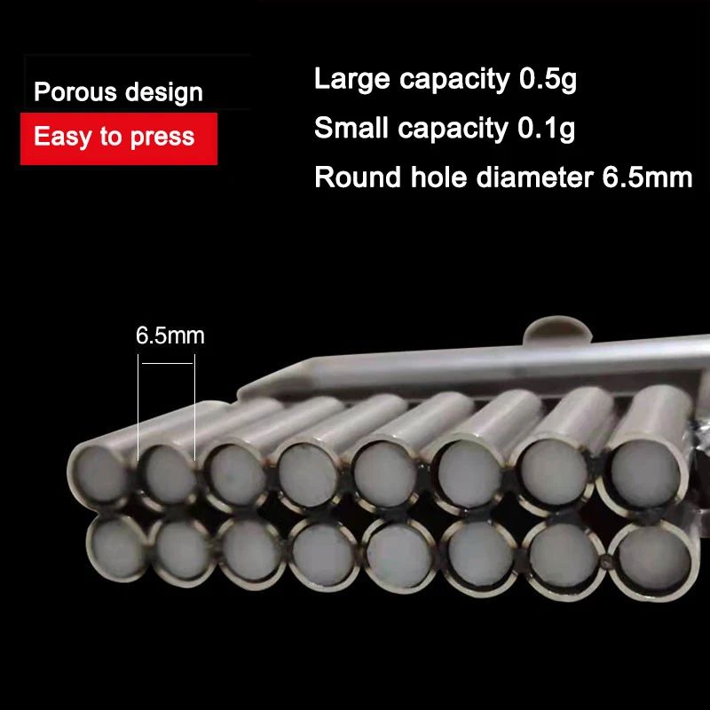 Цвет: 16 отверстий 0,1 г-0,5 г