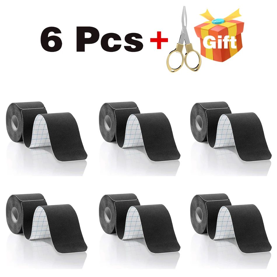 6 Pieces Black