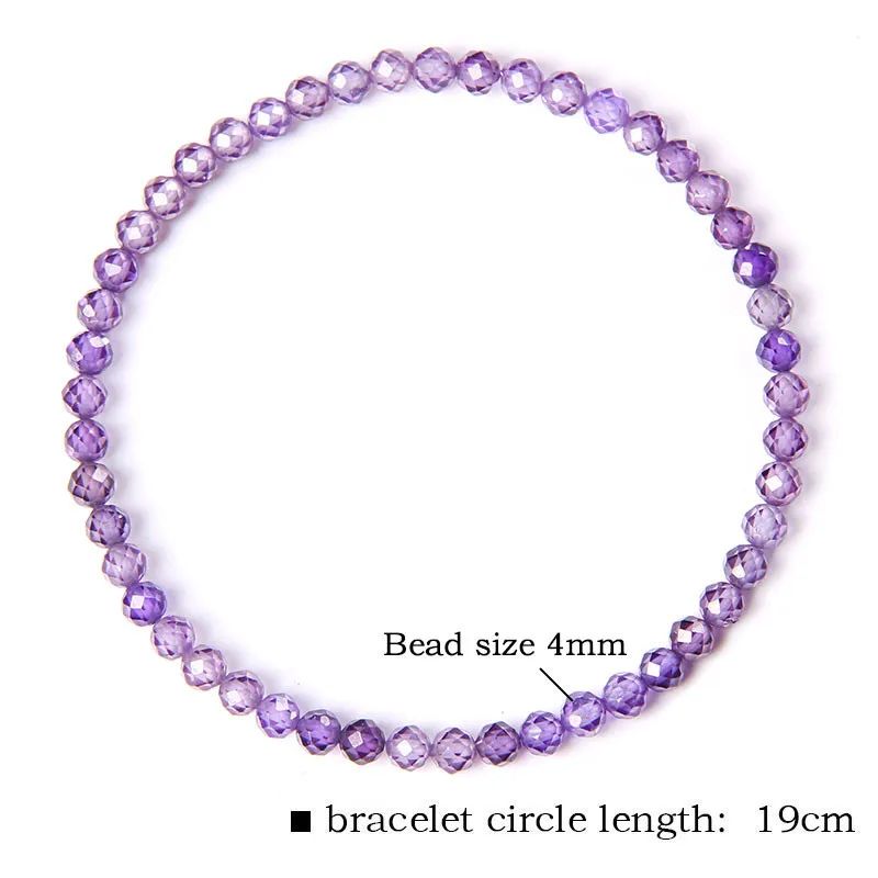 Metal Color:Purple zirconLength:23cm