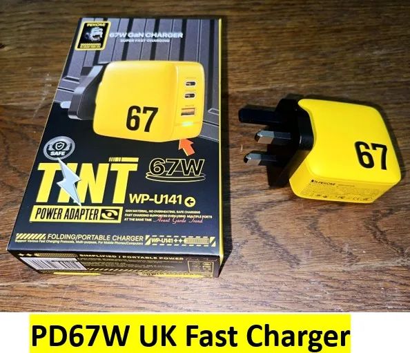 Plug Type:67W UK Charger