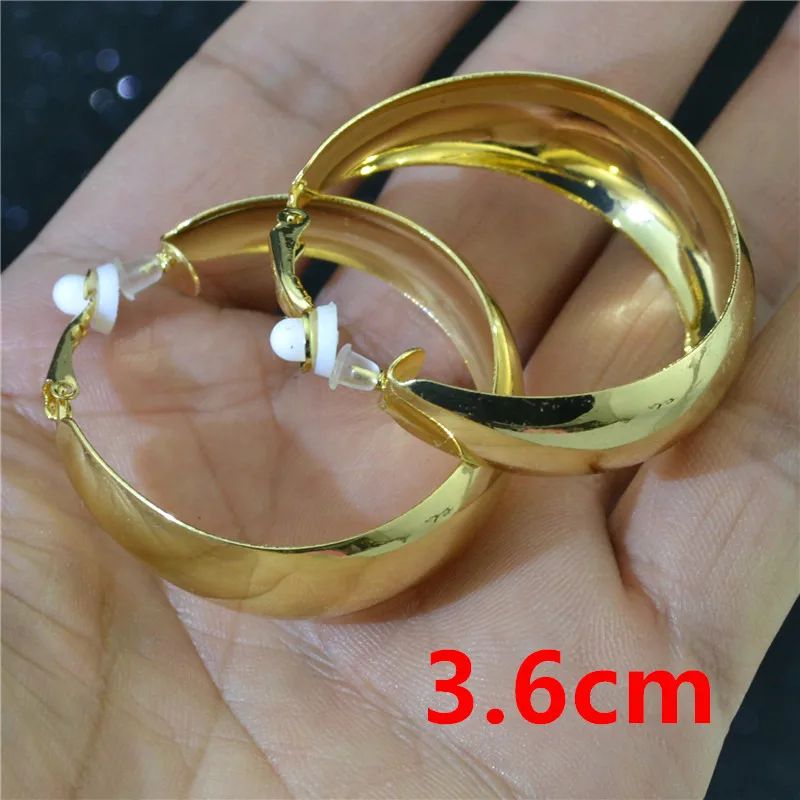 Metal Color:gold clip 3.6cm