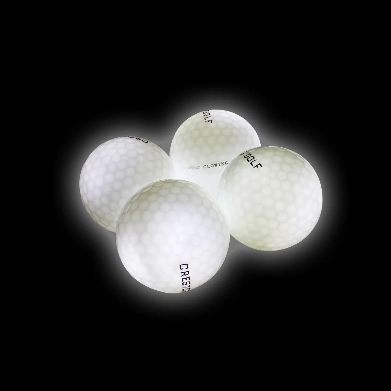 Color:white golf balls