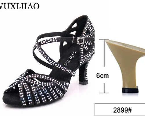 Black heel 6cm