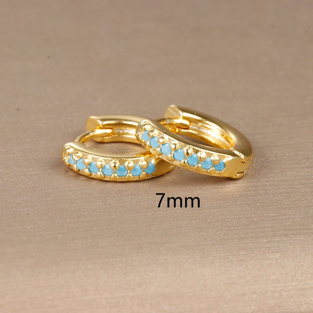 Metal Color:7mm-Gold-Blue