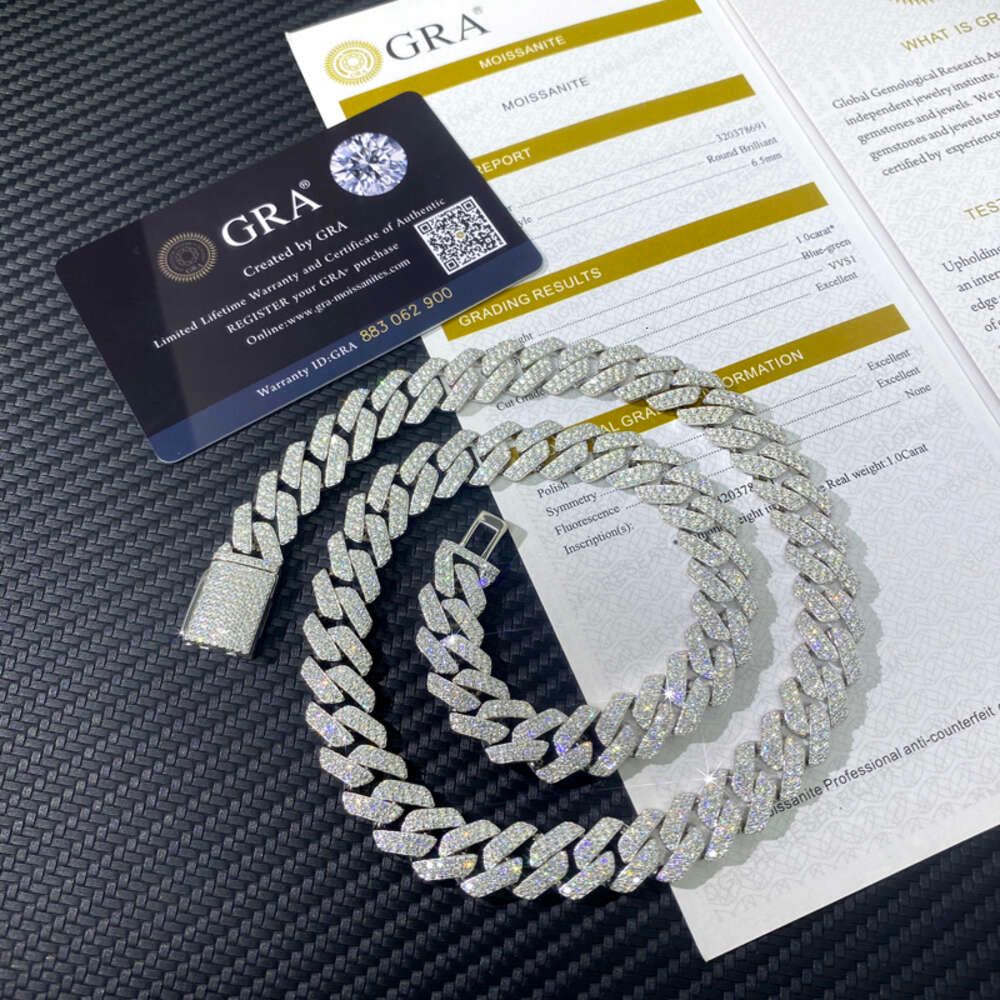 8mm Bredd Silver Färg-16inches-halsband