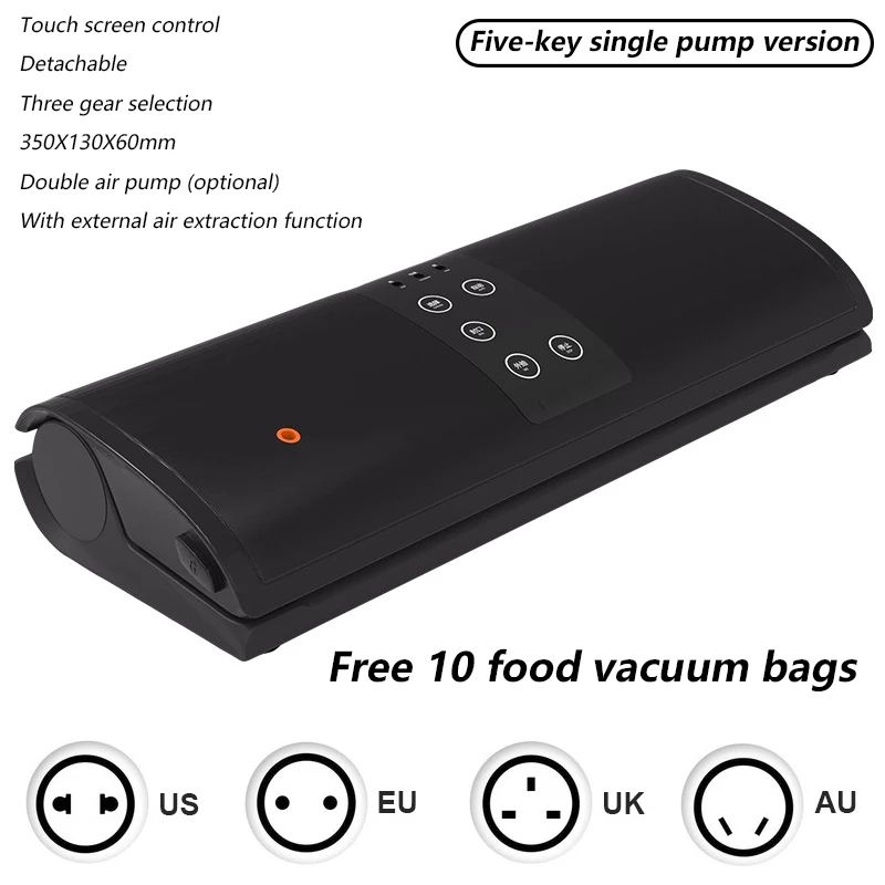 Color:5Button VacuumSealer