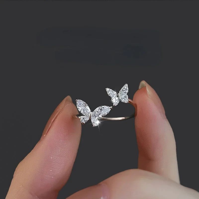 Metal Color:Butterfly 1 ring