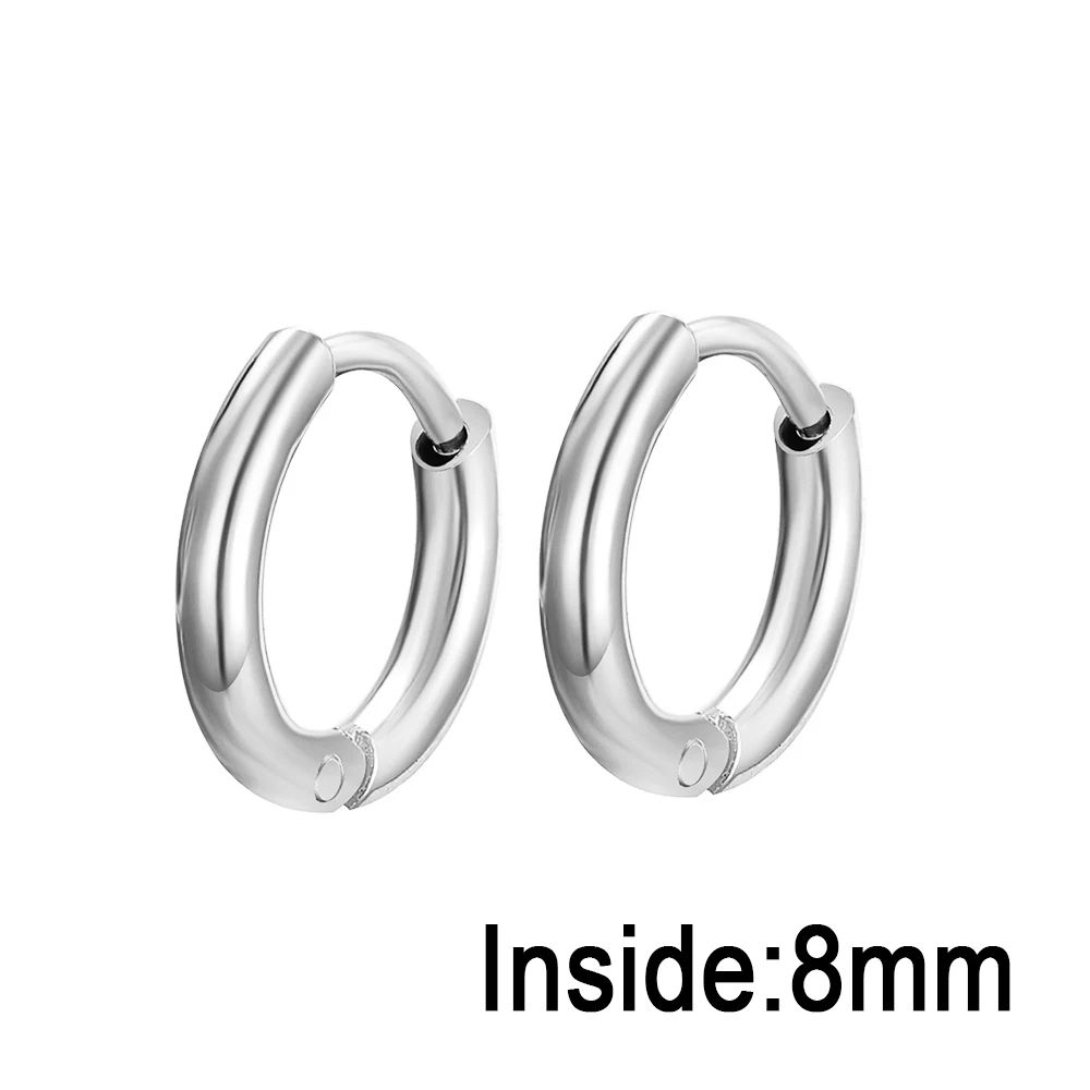 Metal Color:Silver 8mm