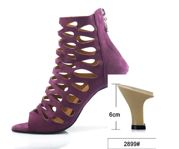 Purple  heel 6cm