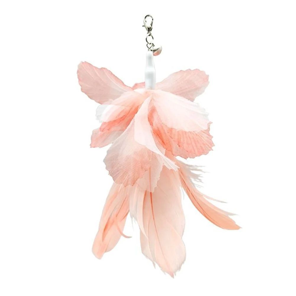 Color:1pc pink feather