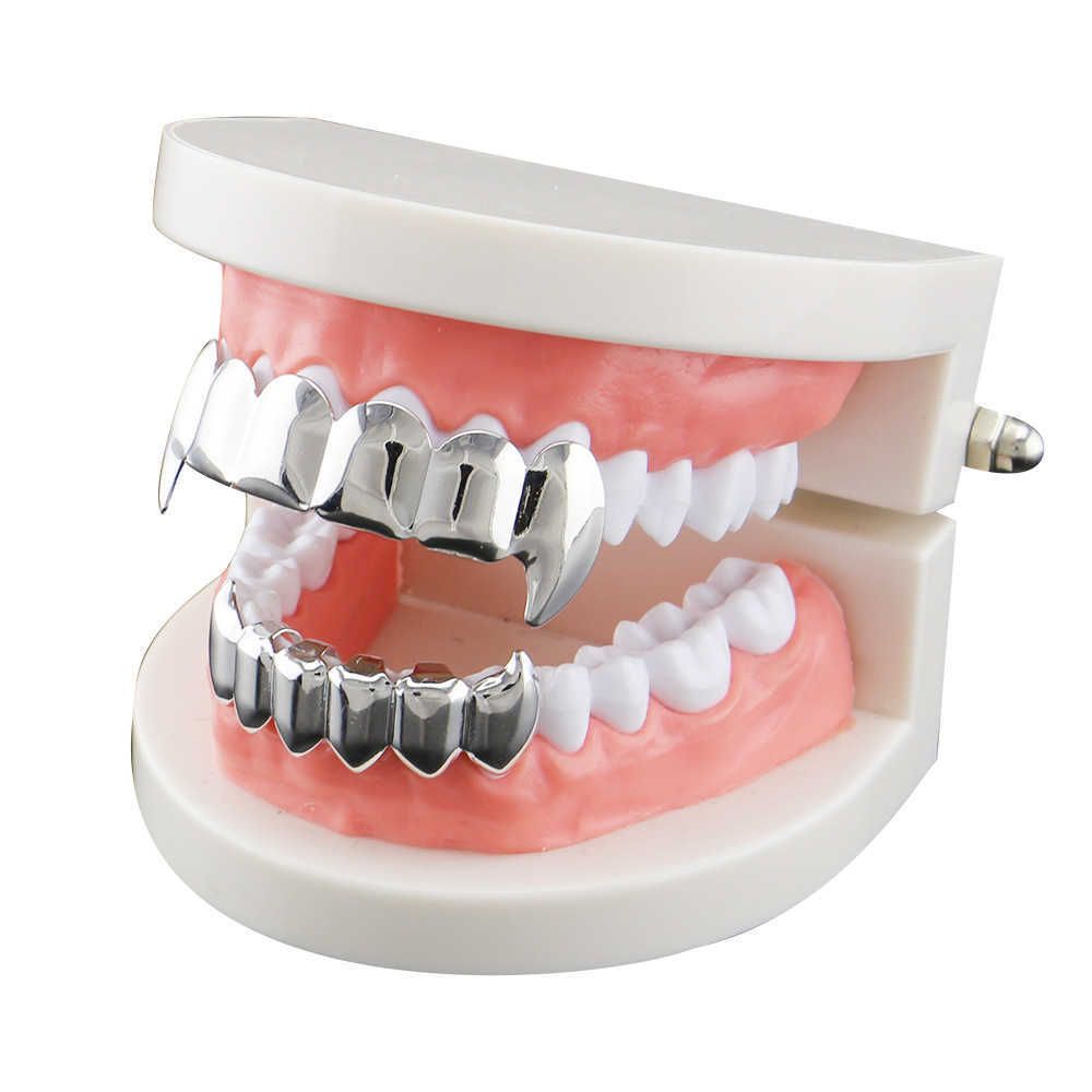 Smooth Teeth Silver Set