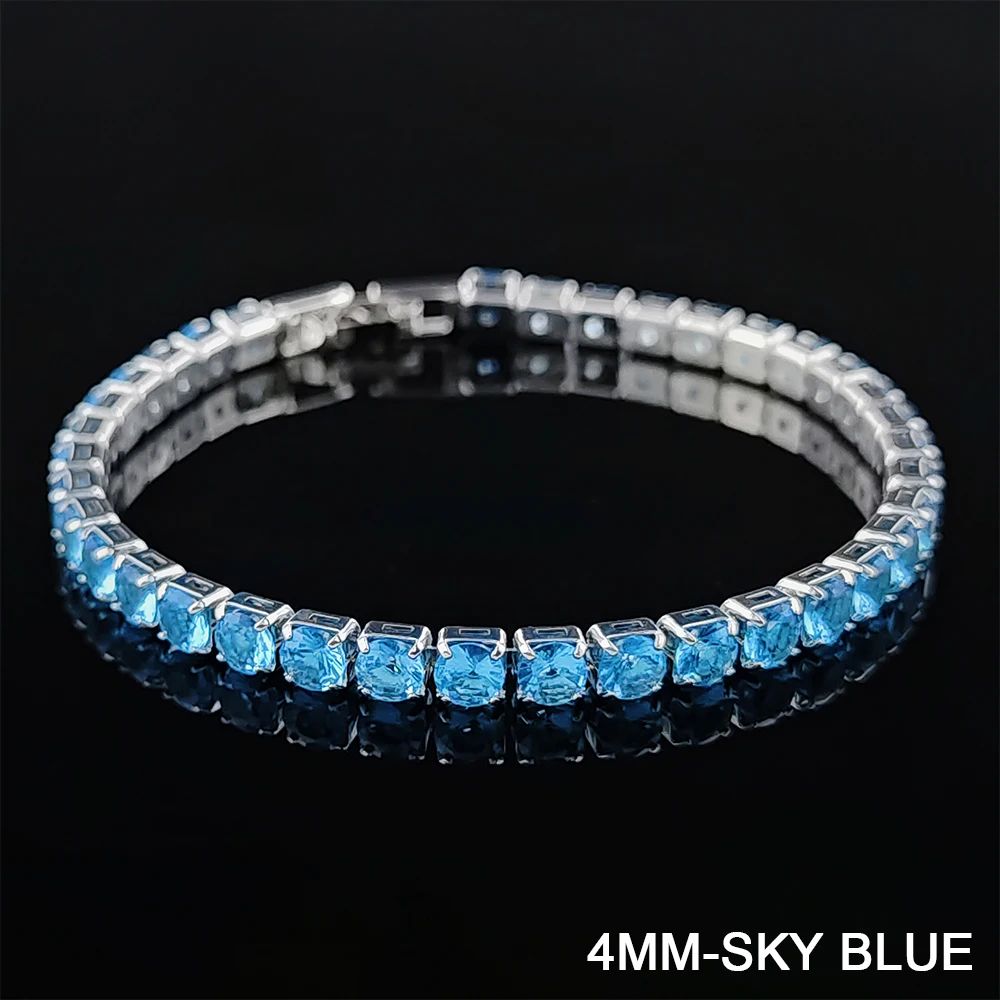 Metal Color:4MM-SKY BLUELength:19cm