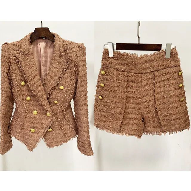 2pcs Brown Set