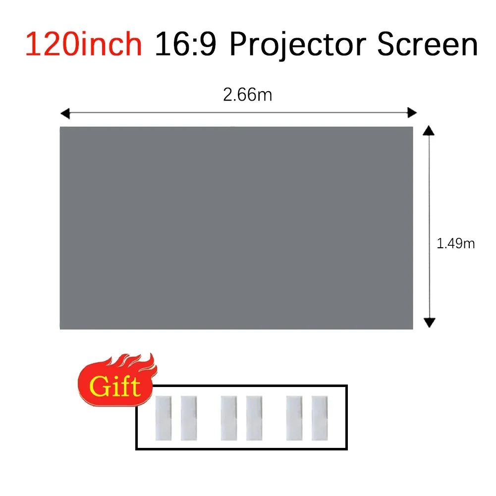 Размер: 120inch