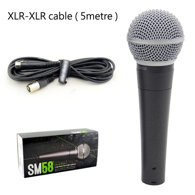 con cavo XLR 5M