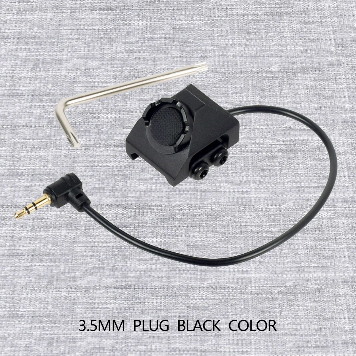 Color:3.5MM Plug-BK