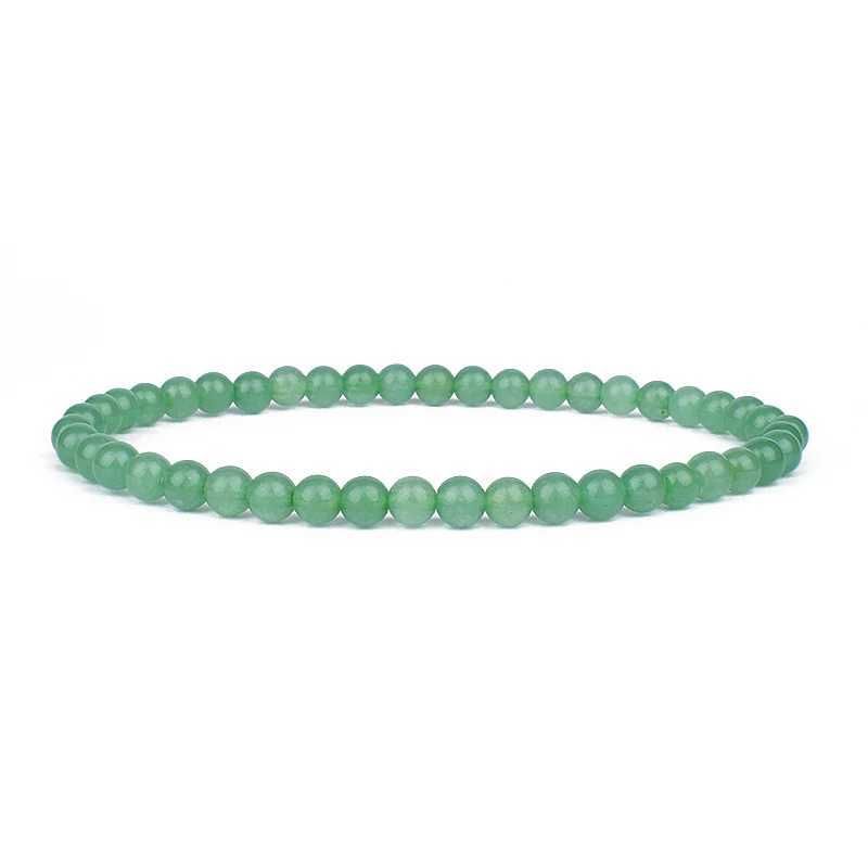 녹색 Aventurine-4mmBeads-21cm.