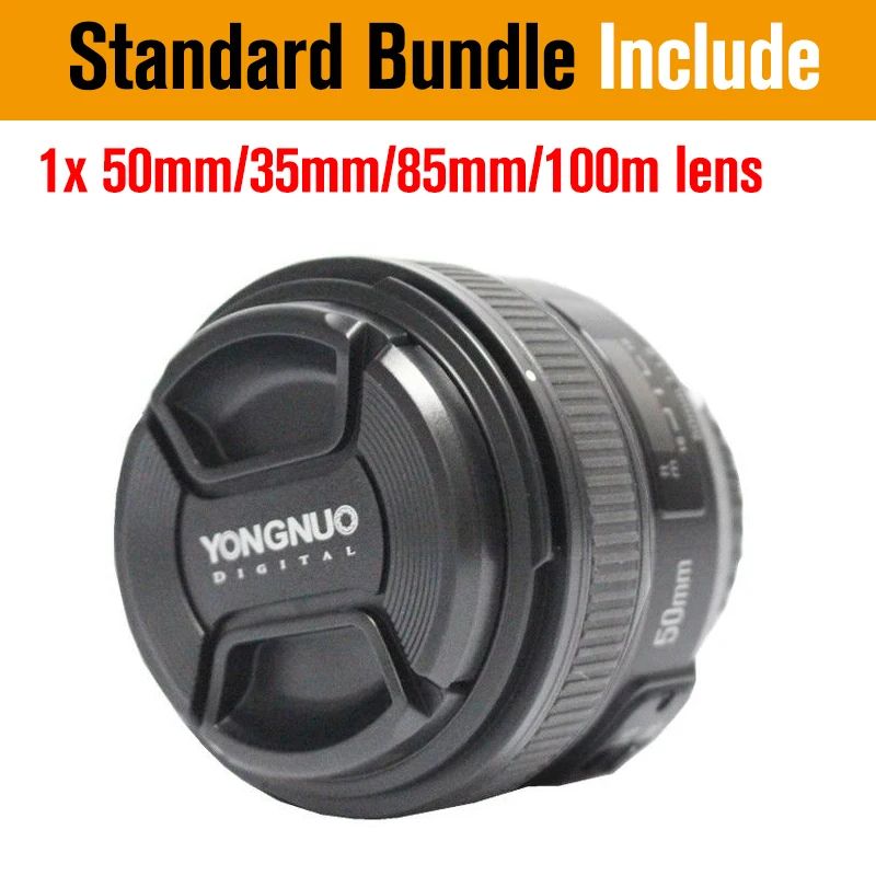 YN50MM F1.8N Lens-standaard bundel
