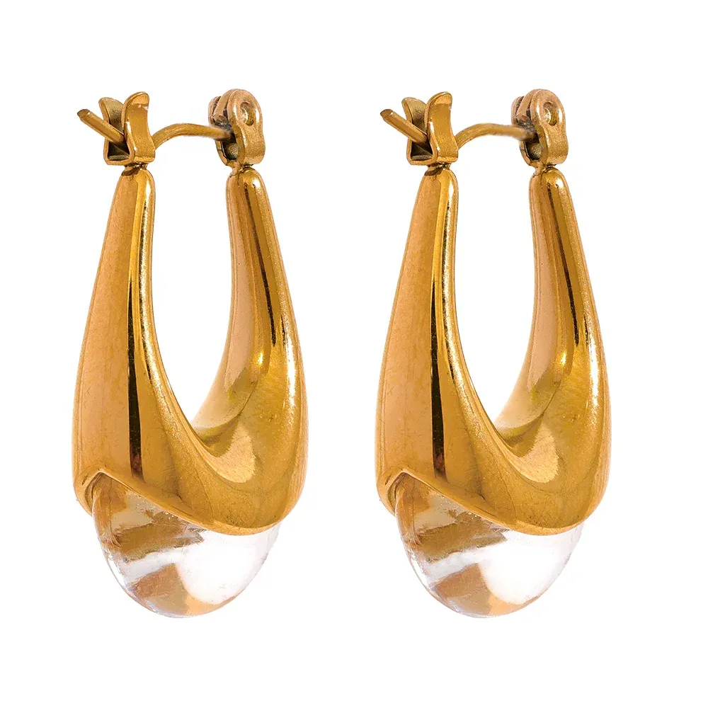 Colore in metallo: 1593 orecchini oro