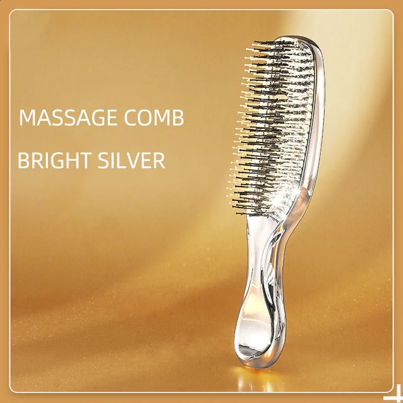 Massagekamm Silber