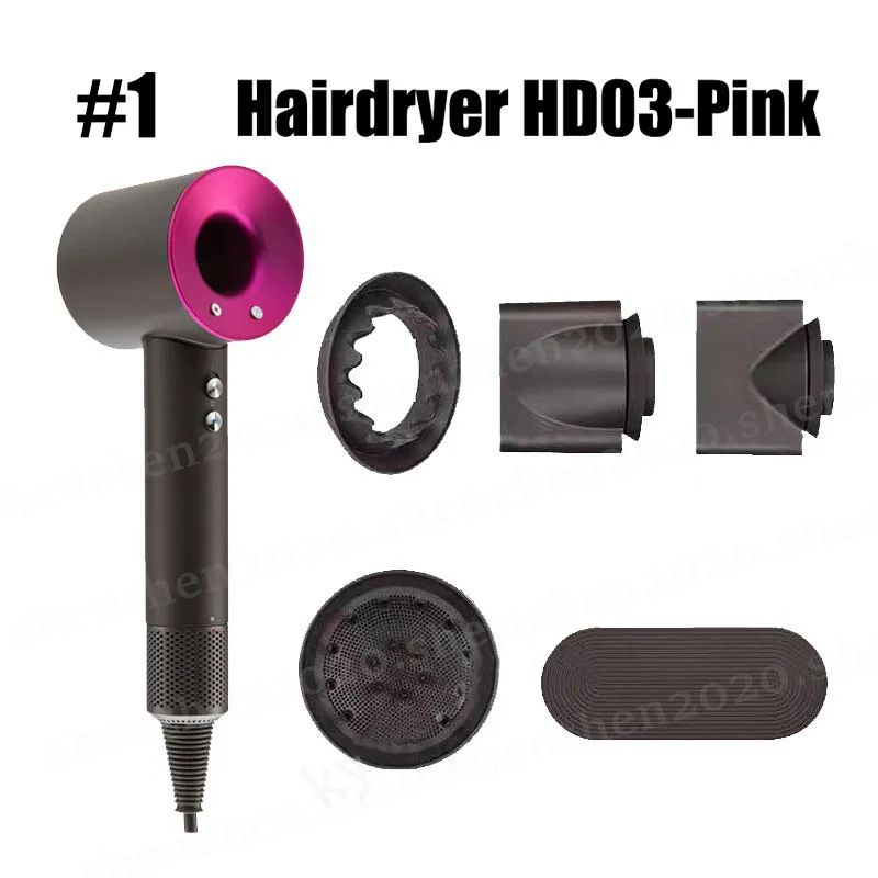 #1 Haardroger 03-Roze
