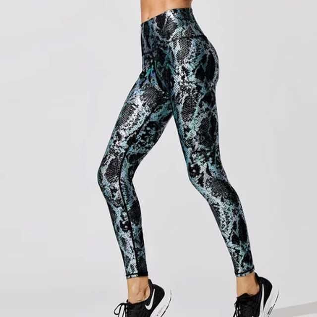 Black Blue Legging