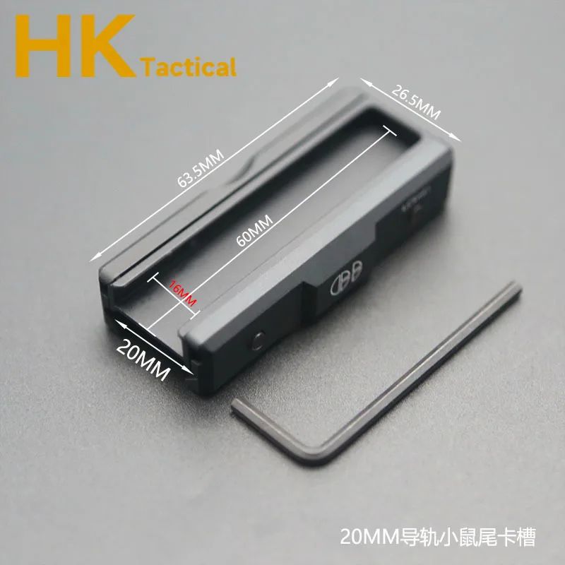 Color:BK-20MM Rail