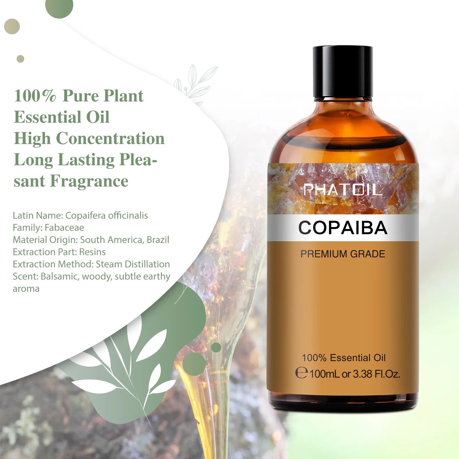 Net WT: 100mlcolor: Copaiba