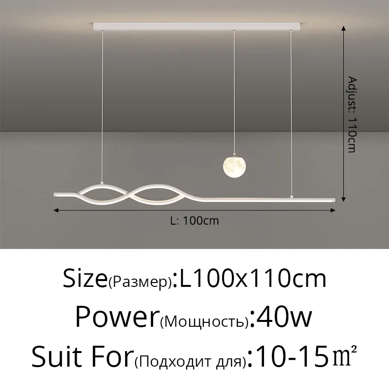 3 färger ingen avlägsen vit L100x110mm 40W