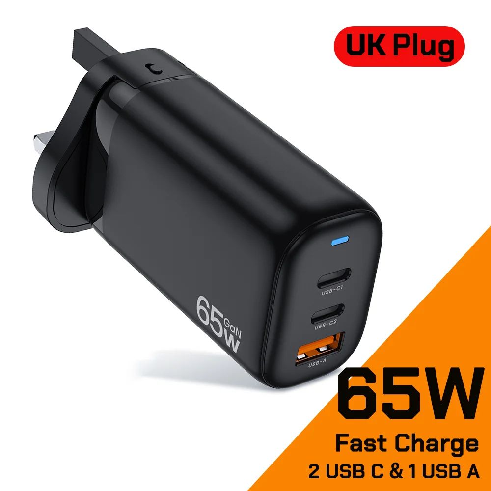 Tipo de plugue: UK Plug Black