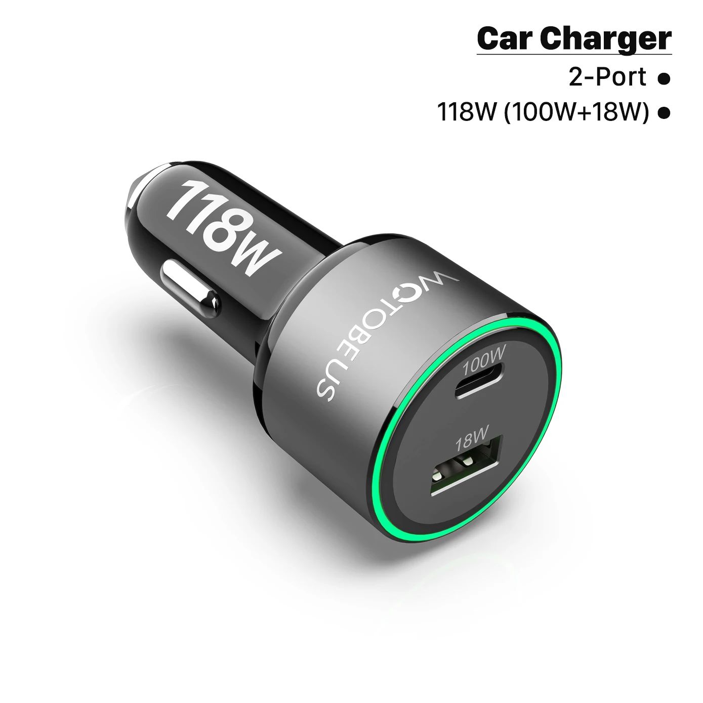 Type de bouche: Chargeur de voiture 118W