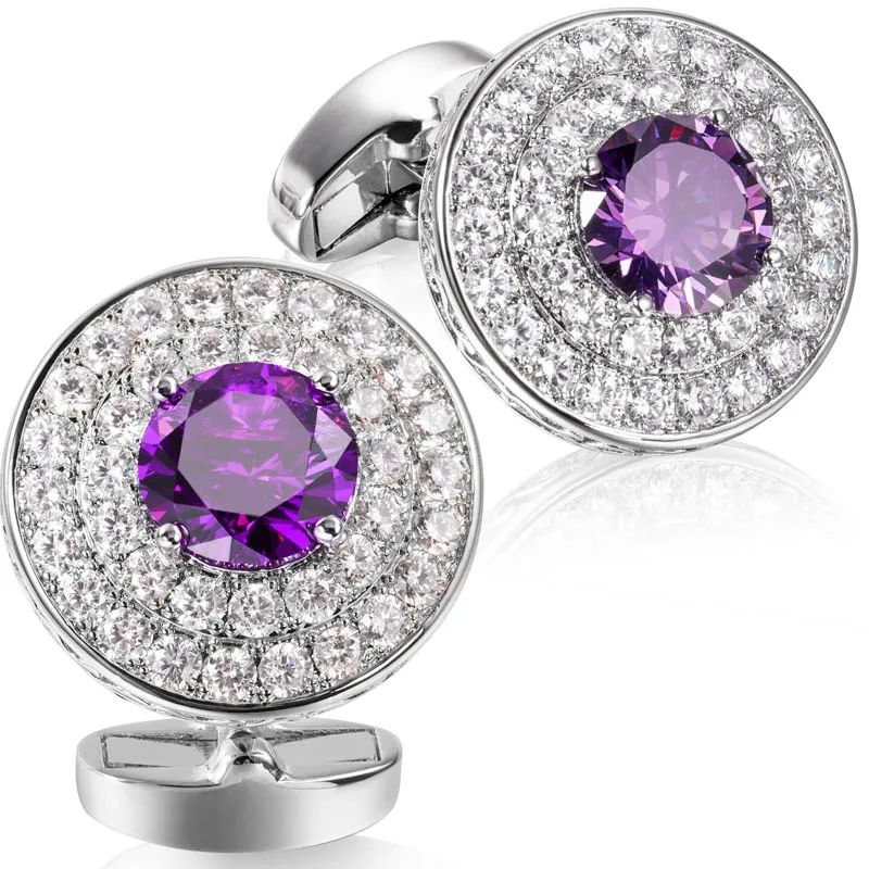 Metal color:5A Purple Zircon