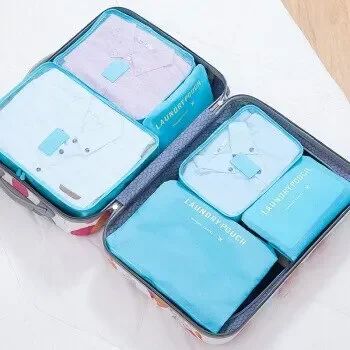 Blue 6pcs-chine