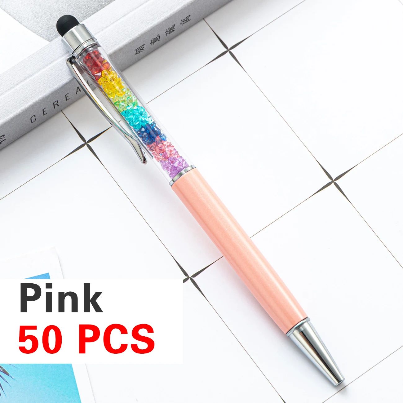 Color:Pink - 50 Pens