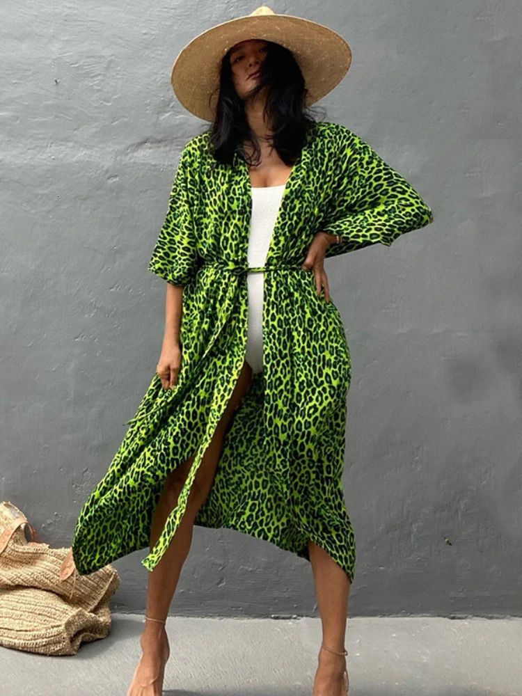 Green Beach Kimono