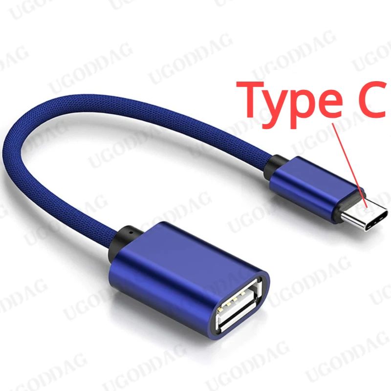 Color:Blue Type C Plug