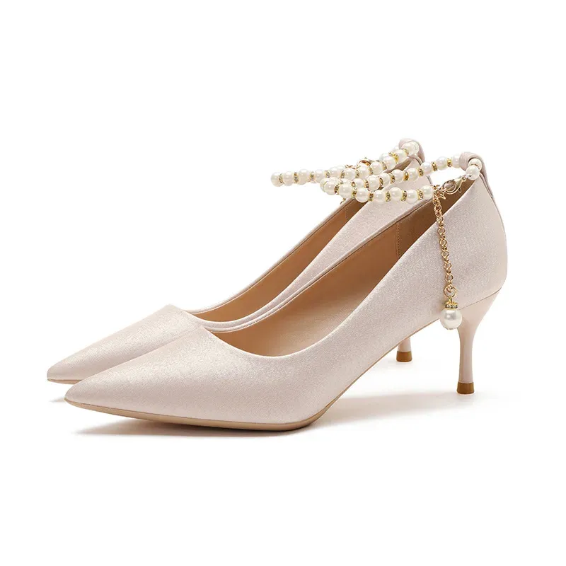 Champagne 6cm heel