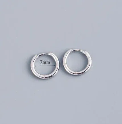 Metal Color:Y20049 Silver 7mm