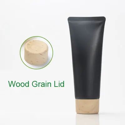 100ml-Wood Grain Cap-PLASTIC ( PE )