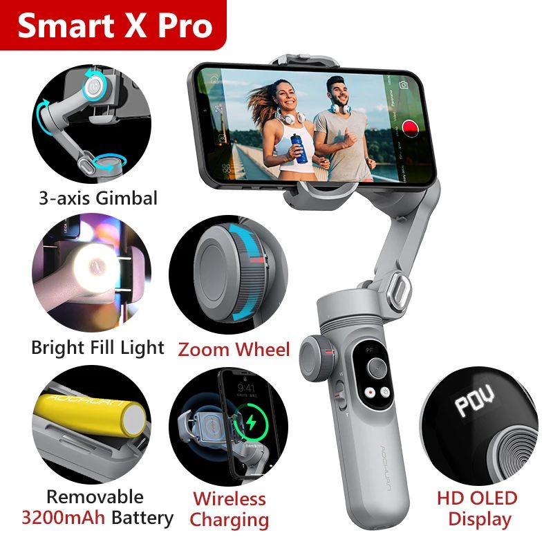 Smart x Pro Gimbal-Bundle 3