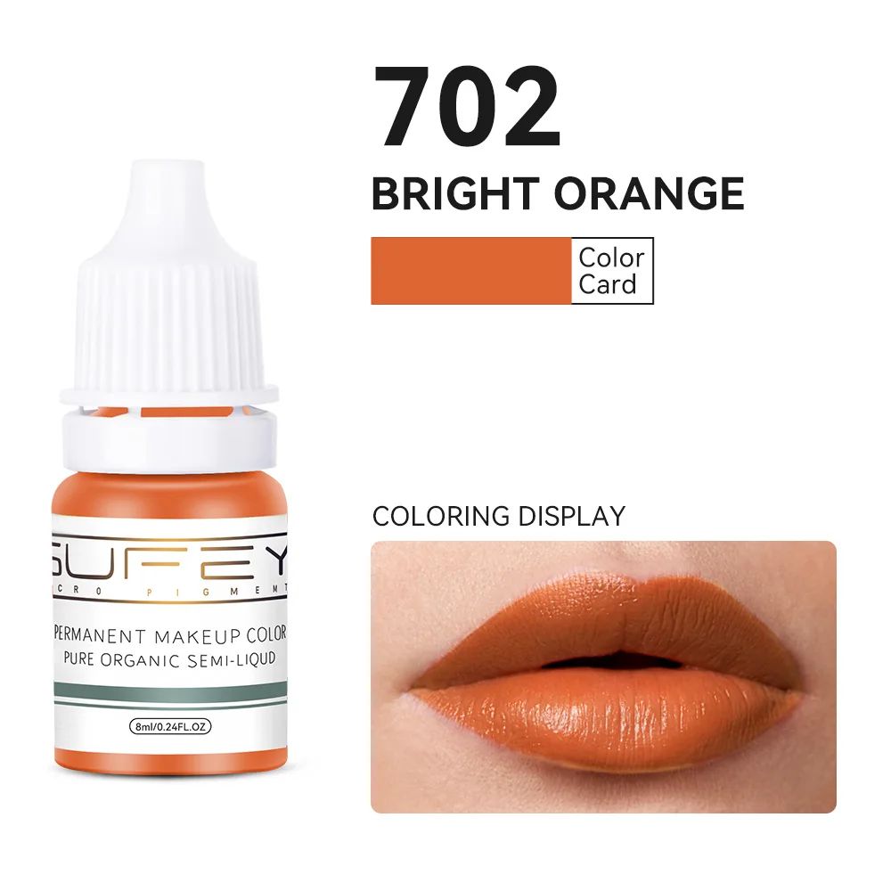 Cor: laranja brilhante 702