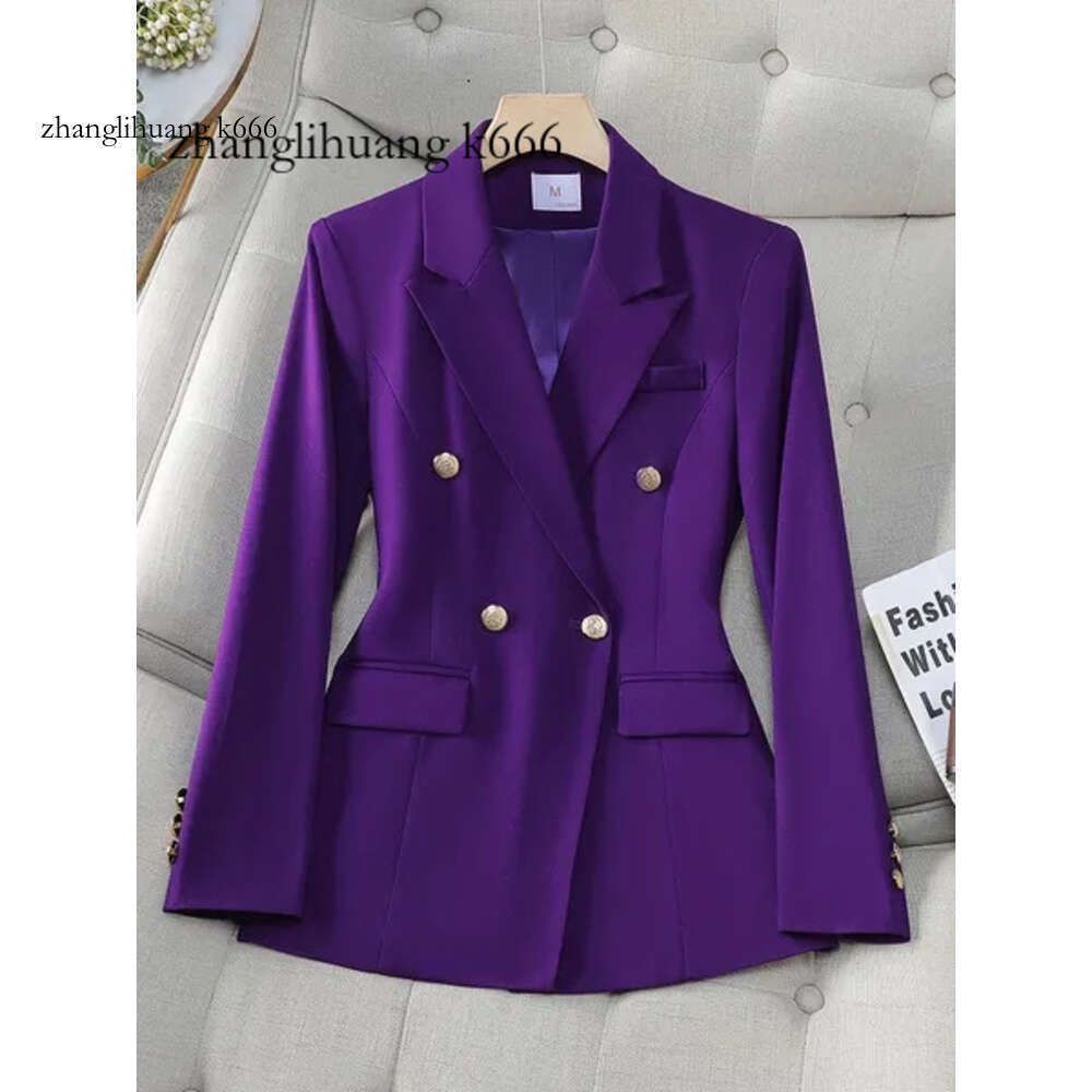 Purple blazer